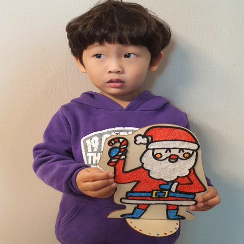 아이비 산타클로스 우드클레이