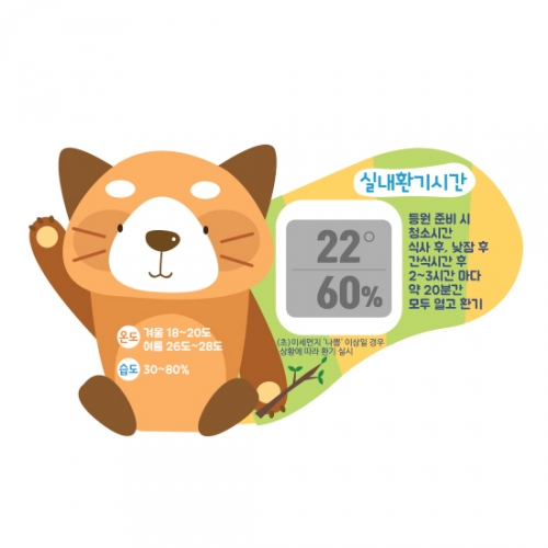 루미루미 뉴 애니멀 온습도계