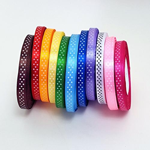 땡땡이 리본 폭 1cm x 5마(11칼라 중 택1)