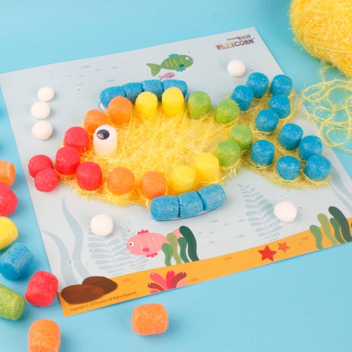 플레이콘스트링아트5인용(물고기)