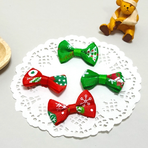 [탑키드] 크리스마스 패턴 리본 대 약 13개