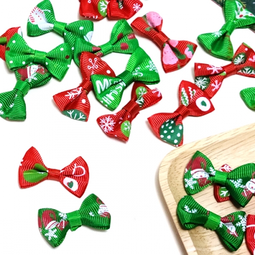 [탑키드] 크리스마스 패턴 리본 대 약 13개
