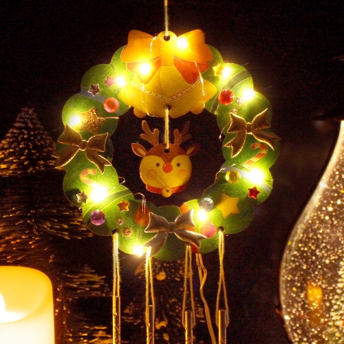 1+1 크리스마스 리스 풍경 5set