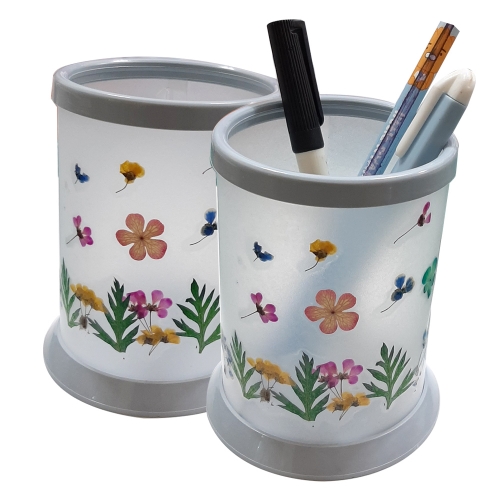 꽃을담다/압화체험풍경패키지/다용도꽂이/연필꽂이만들기패키지/압화체험재료