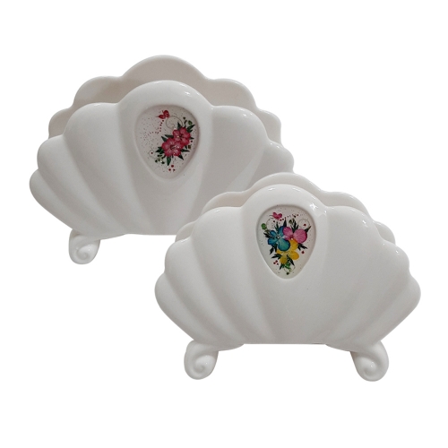 선물수공예품/압화도자기/주방소품/냅킨꽂이/라이스페이퍼꽂이겸용