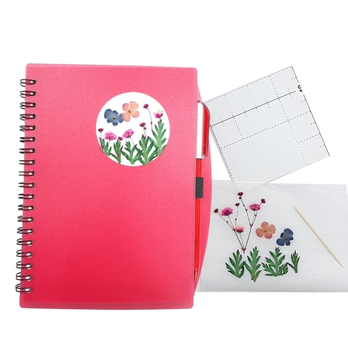 압화노트만들기/레드쎄트/압화풍경패키지/누름꽃체험쎄트/압화체험재료