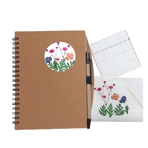 봄체험/압화노트만들기/베이지쎄트/압화풍경패키지/누름꽃체험쎄트/압화체험재료