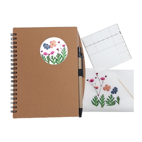 봄체험/압화노트만들기/베이지쎄트/압화풍경패키지/누름꽃체험쎄트/압화체험재료