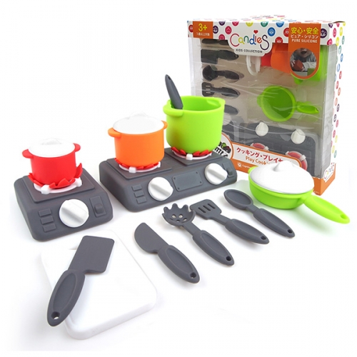 실리콘 주방놀이세트 2종
