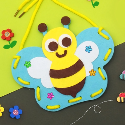 [하하당] 펠트 가방 만들기 - 곤충 (2종 택1)