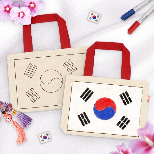 [하하당] 태극기 에코백 만들기