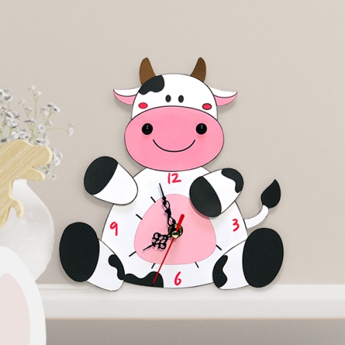 [탑키드] 만들기 소 캐릭터 벽시계 5인용 (시계부품포함)