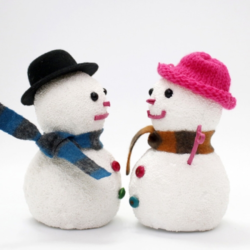 눈사람 인형 만들기(2개)