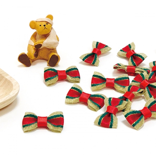 [탑키드] 크리스마스 리본 골드 (약 20개)