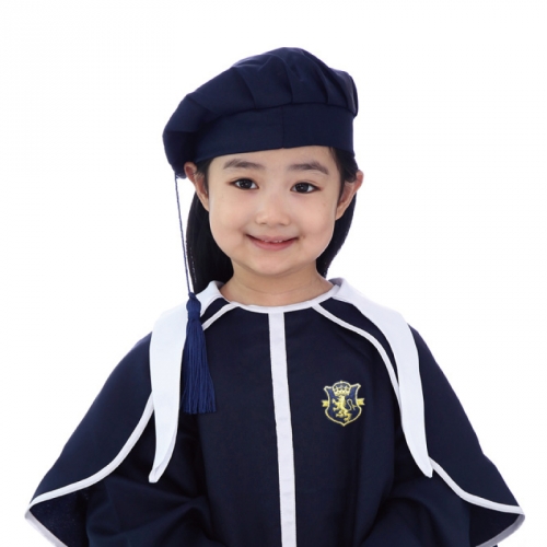 어린이집 유치원 모자+졸업가운 세트 졸업 수료 졸업식 수료식