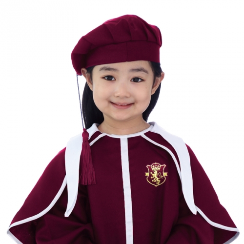 어린이집 유치원 모자+졸업가운 세트 졸업 수료 졸업식 수료식