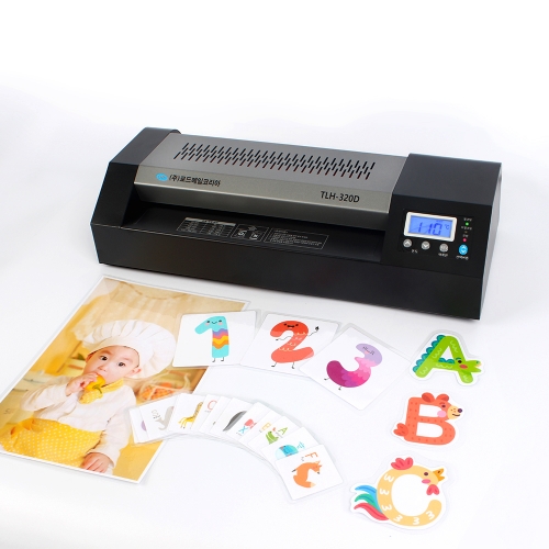 로드메일코리아 디지털 A3코팅기 TLH-320D+코팅지100매 4롤러 온도조절 전문가용