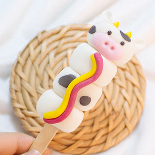 행복 소복소복 쌀카롱 쿠키 소떡소떡 만들기 쌀이랑놀자 만들기 DIY 키트 라이스클레이