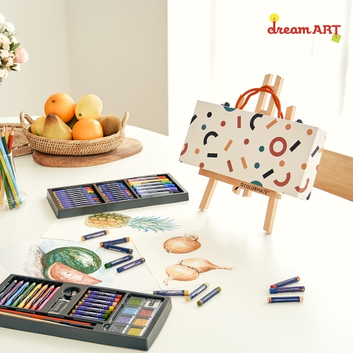 드림아트 55종 화이트케이스 미술세트