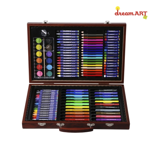 드림아트 110종 우드케이스 미술세트