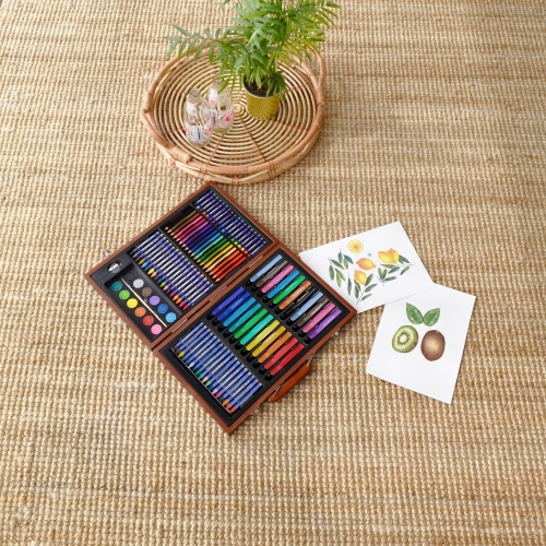 드림아트 110종 우드케이스 미술세트