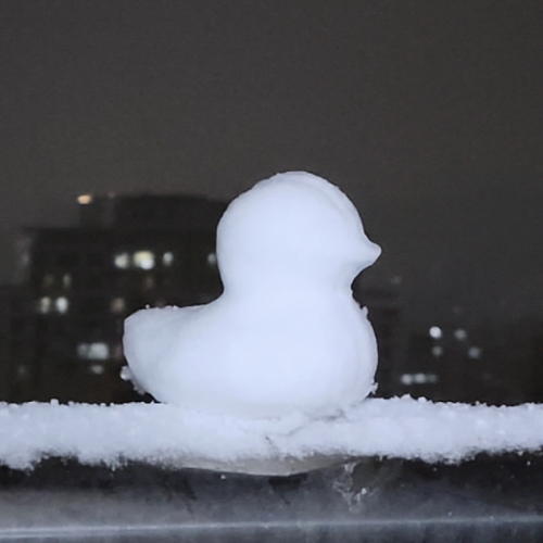 [탑키드] 스노우볼 메이커 눈오리 집게 대형