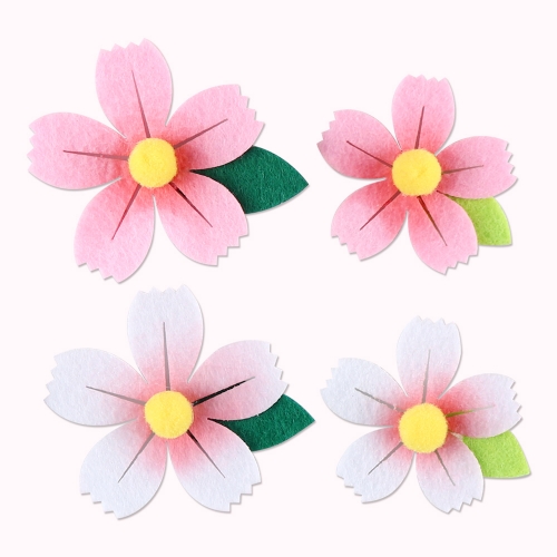 메이크문구 펠트 벚꽃 신형 투톤