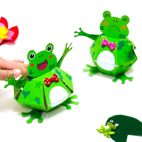 [탑키드] 만들기 점프 개구리 장난감 (5인용)
