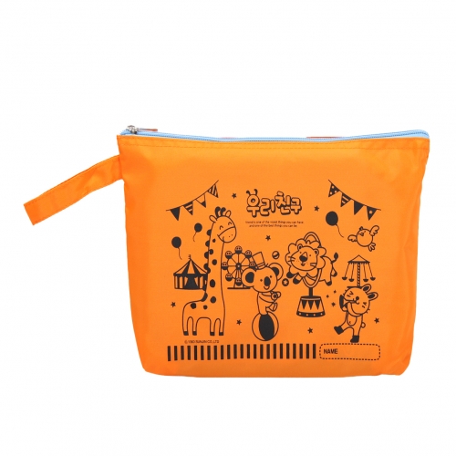 우리친구2 밀폐형(PE) 어린이도시락+가방세트(10개세트묶음)