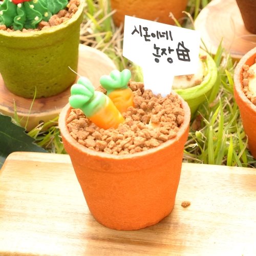 화분도 먹는 당근젤리 화분 컵케이크 만들기 10인 키트 (소분X)