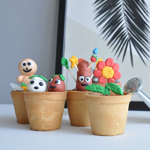 [식목일]씨앗,아기화분화분케이크(10인set,소분x)