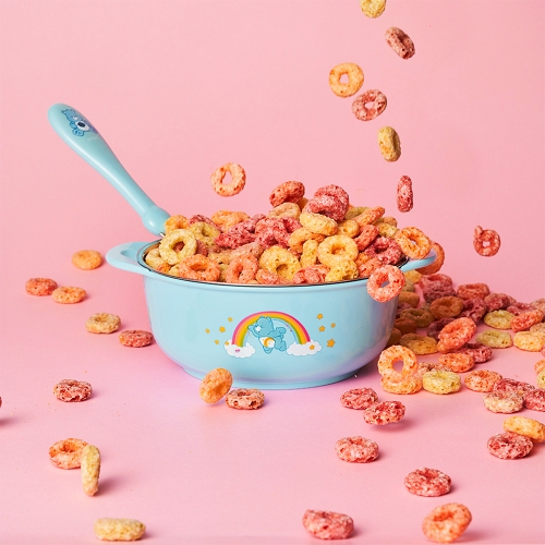 케어베어 유아 스텐 이중 죽그릇 (m)