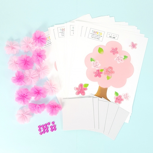 [탑키드] 봄꽃 나무 만들기 (5인용)