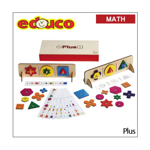 에듀코 모양겹치기 지혜놀이퍼즐