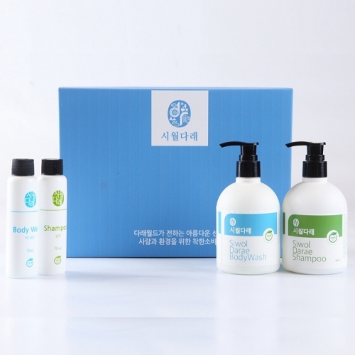 시월다래 친환경선물세트(샴푸&바디워시)