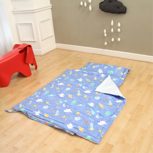 일체형 낮잠이불 스페이스(스카이블루)