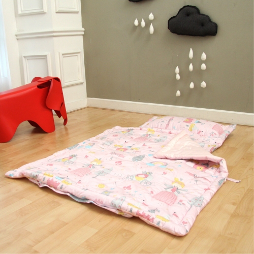 일체형 낮잠이불 프린세스(핑크)