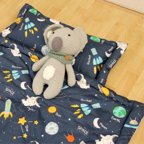 일체형 낮잠이불 스페이스(다크블루)