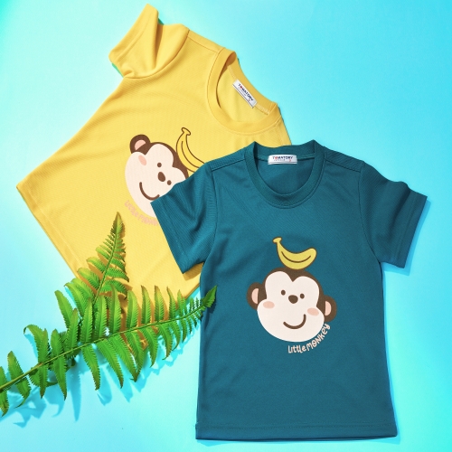 [한정수량] 리틀몽키 에어로쿨 기능성 반팔티