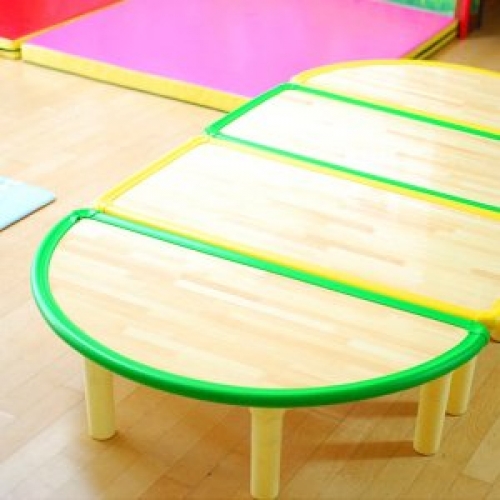 어린이집 유치원 책상모서리보호대 반원 사각 평가 안전 교구 용품 PVC