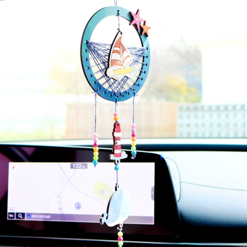 메이크문구 W011 쥬얼리드림캐쳐만들기 고래