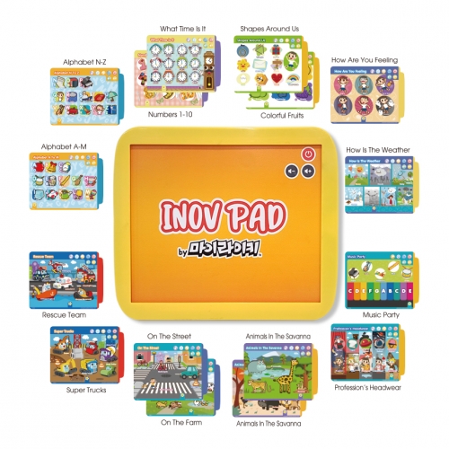 마이라이키 이노패드 오감발달 사운드 교구 영어 유아교구 영어첫걸음