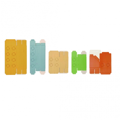 [아이땅] (미조립)아이브릭 빌딩블록 /블록놀이/블럭놀이/종이블록/종이블럭