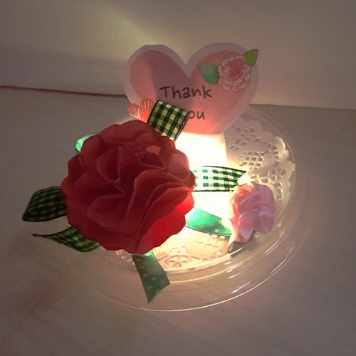 [탑키드] 만들기 카네이션 감사 조명등 (4인용)