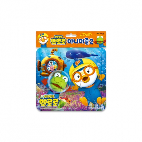 뽀롱뽀롱 뽀로로 미니퍼즐 (4 - 12조각)