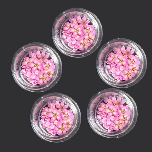 누름꽃재료/조팝꽂 핑크20p/레진공예 네일아트 파츠 꽃소재