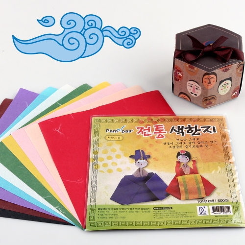 메이크문구 전통색한지