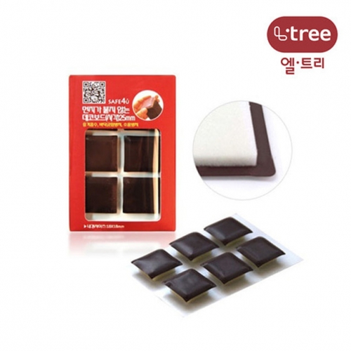 [생활안전용품]먼지가 붙지않는 불소수지 데코보드 사각(25mm)