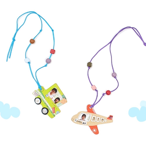 [만꾸] 놀러가자! 목걸이 (5인용)/ 교통기관