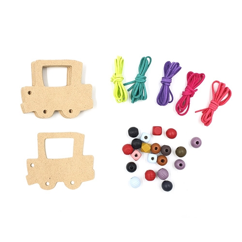 [만꾸] 놀러가자! 목걸이 (5인용)/ 교통기관